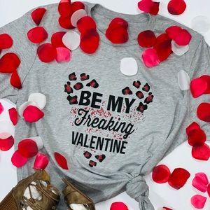 8 Be My Freaking Valentine Tees